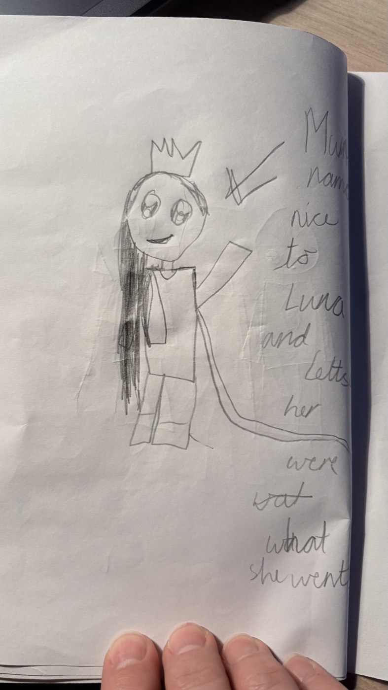 Mum, the Queen sketch