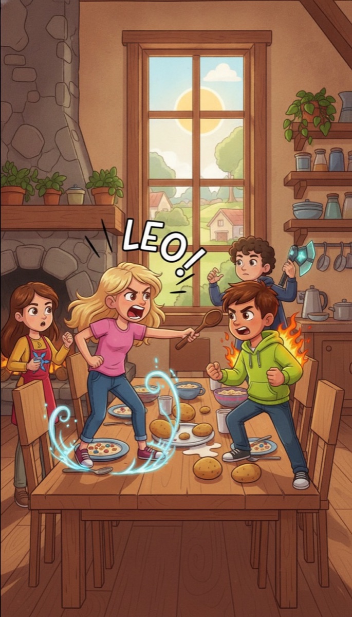 The Fight at Breakfast