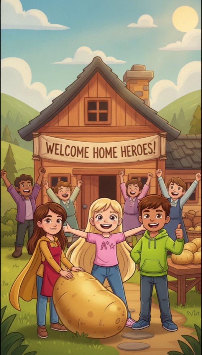 Home, and a Happy Ending